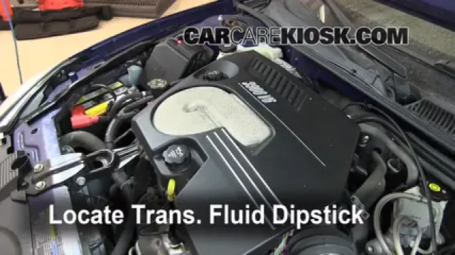 2006 Chevrolet Monte Carlo LT 3.9L V6 Liquide de transmission Vérifier le niveau de liquide